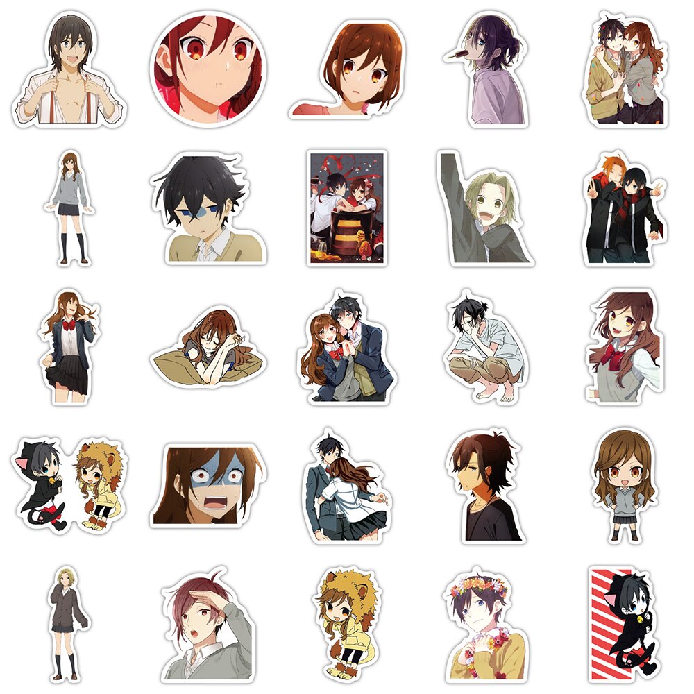 Hori & Miyamura - Horimiya Sticker for Sale by Harukuradesu0