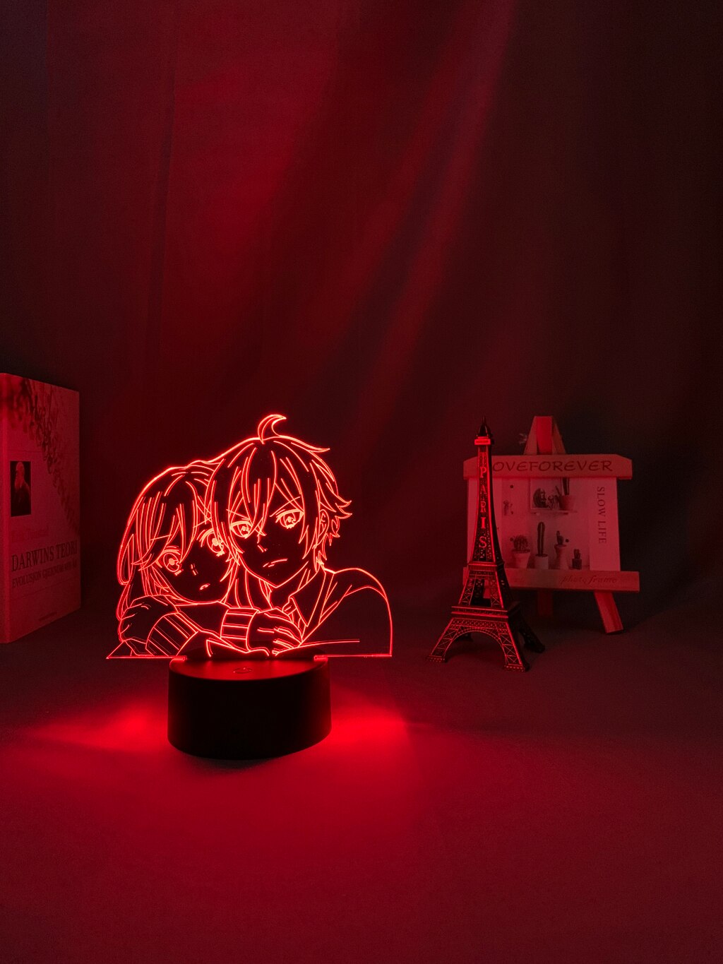 3d Led Light Anime Hori San To Miyamura Kun for Bedroom Decor Night Light Kids Brithday 3 - Horimiya Merch Store