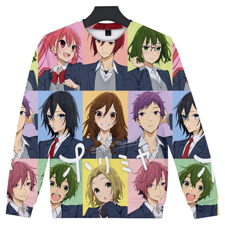 Horimiya Sweatshirts Horimiya Characters List 3d Sweatshirts