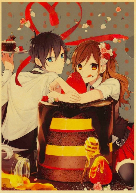 Horimiya Anime Poster - Diamond Paintings 