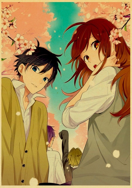 Horimiya Poster: Spring Anime Horimiya Poster