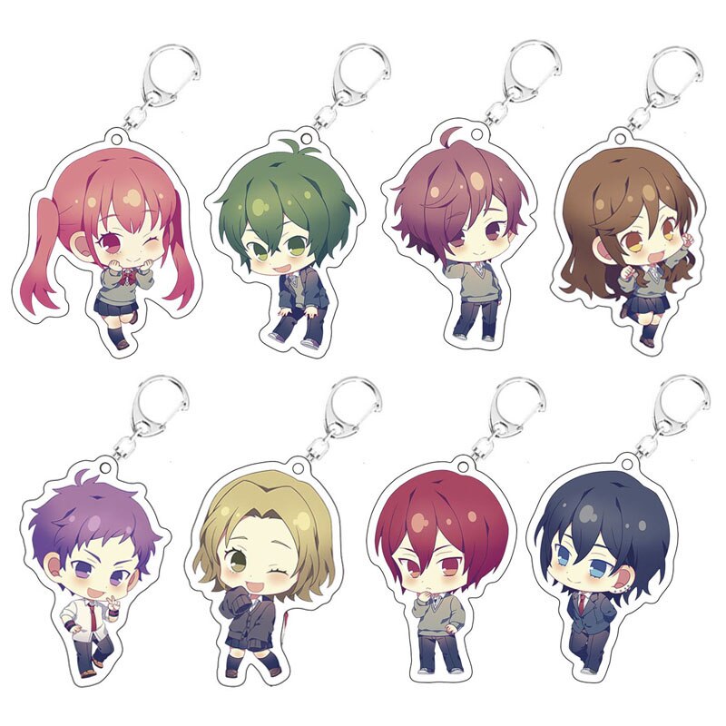 Anime Horimiya Hori Kyouko Miyamura Izumi Acrylic Keychain Keyring