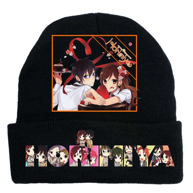 Hori san to Miyamura kun Horimiya Hori Kyoko Miyamura Izumi Hip Hop Masked Hat Brimless Pullover 3.jpg 640x640 3 - Horimiya Merch Store