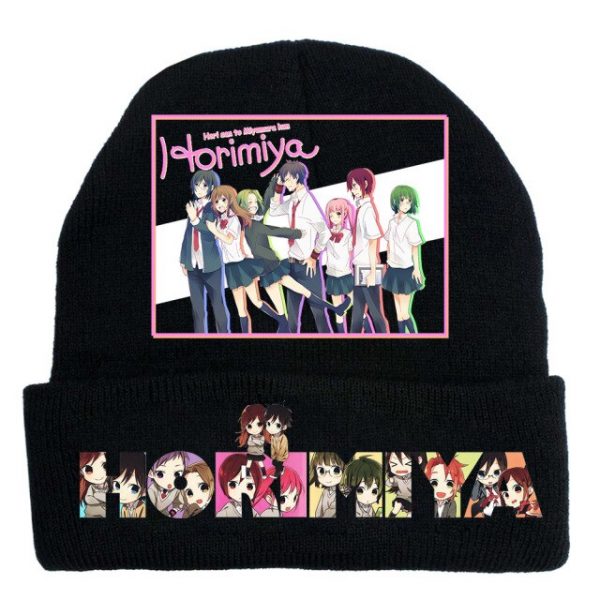 Hori san to Miyamura kun Horimiya Hori Kyoko Miyamura Izumi Hip Hop Masked Hat Brimless Pullover 4.jpg 640x640 4 - Horimiya Merch Store