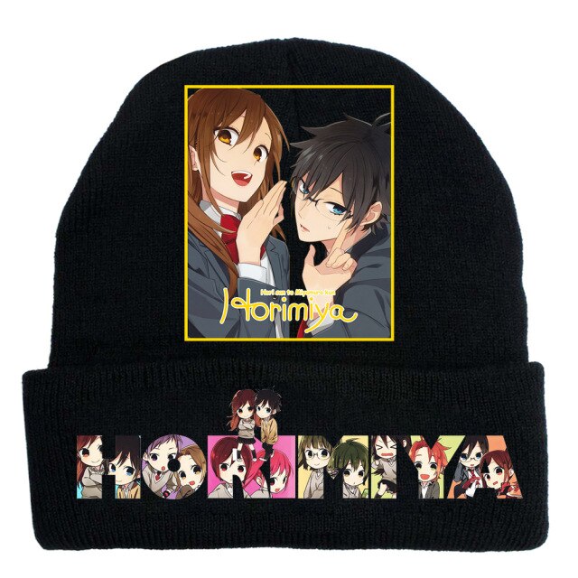 Hori san to Miyamura kun Horimiya Hori Kyoko Miyamura Izumi Hip Hop Masked Hat Brimless - Horimiya Merch Store