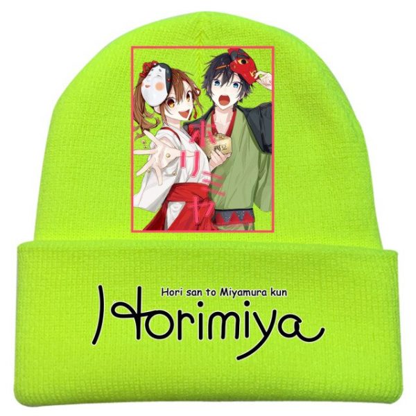 Unisex Hori San to Miyamura Kun Horimiya Kyoko Casual Hip Hop Masked Hat Brimless Pullover Cap 3.jpg 640x640 3 - Horimiya Merch Store