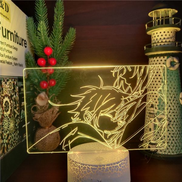 Hori san to Miyamura kun horimiya Acrylic 3D Lamp Anime Led Night Light Decor For Kids 2 - Horimiya Merch Store