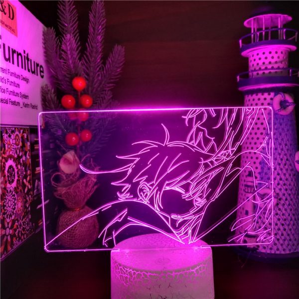 Hori san to Miyamura kun horimiya Acrylic 3D Lamp Anime Led Night Light Decor For Kids 3 - Horimiya Merch Store