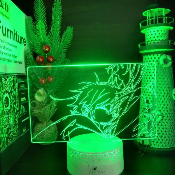 Hori san to Miyamura kun horimiya Acrylic 3D Lamp Anime Led Night Light Decor For Kids 5 - Horimiya Merch Store