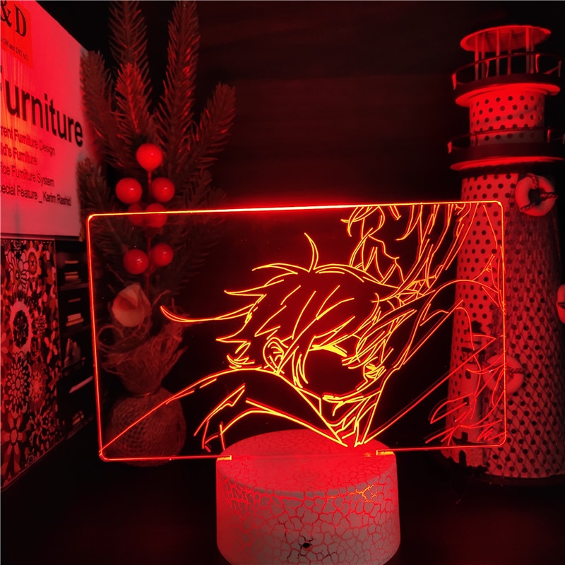 Hori-san to Miyamura-kun horimiya Acrylic 3D Lamp Anime Led Night Light Decor For Kids Room Table Night Lamp Manga Gift For Boy