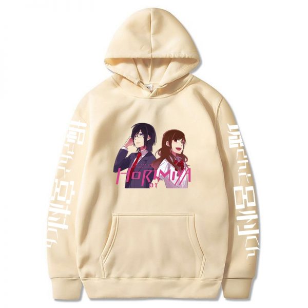 New Arrival Harajuku Men Anime Hoodies Horimiya Printing Pullover Sweatshirt Hip Hop Streetwear Dropshipping