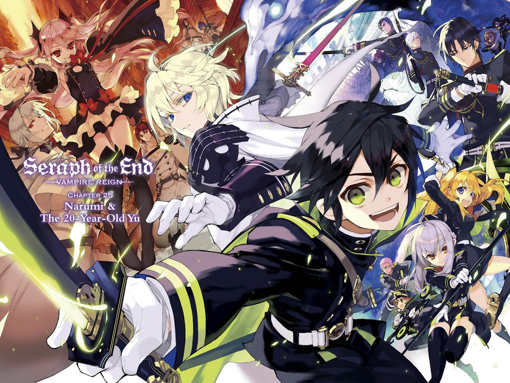 owari no seraph wallpaper anime hd by corphish2 d8q9n0z - Horimiya Merch Store